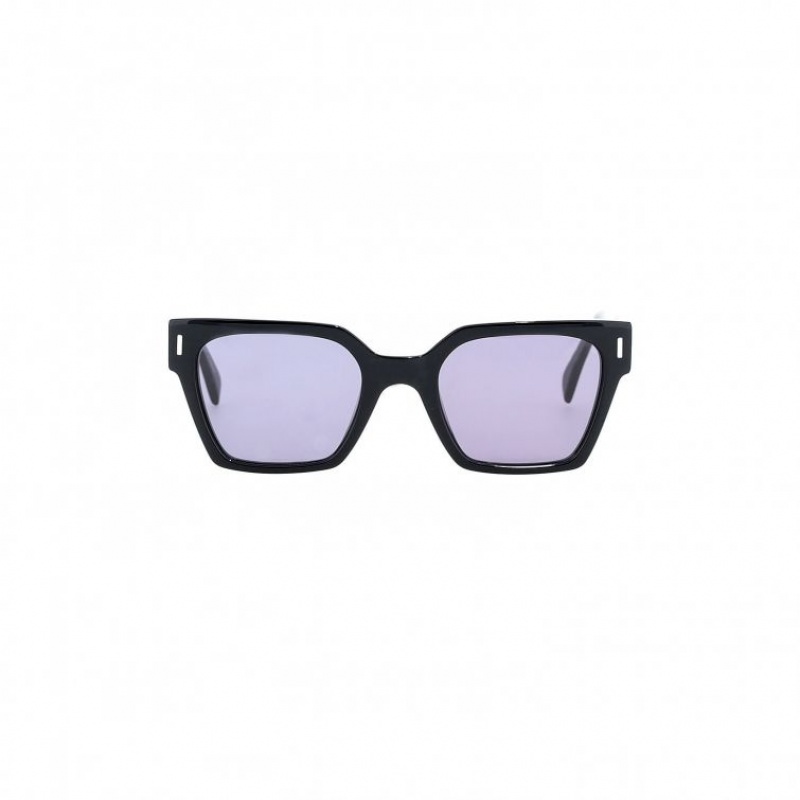 Black A.S.98 Kirk Women's Sunglasses | CA-ALSOB-2746