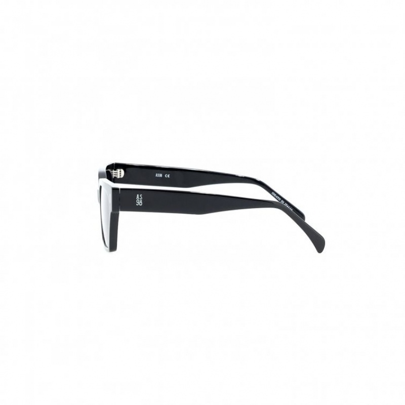 Black A.S.98 Kirk Women's Sunglasses | CA-ALSOB-2746