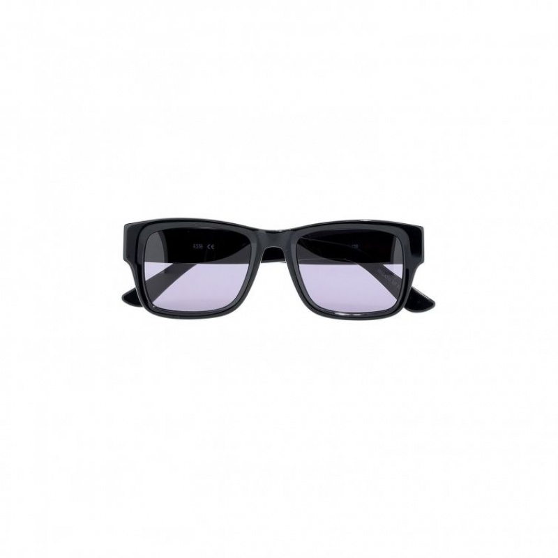 Black A.S.98 Lars Women's Sunglasses | CA-RVOBK-9203