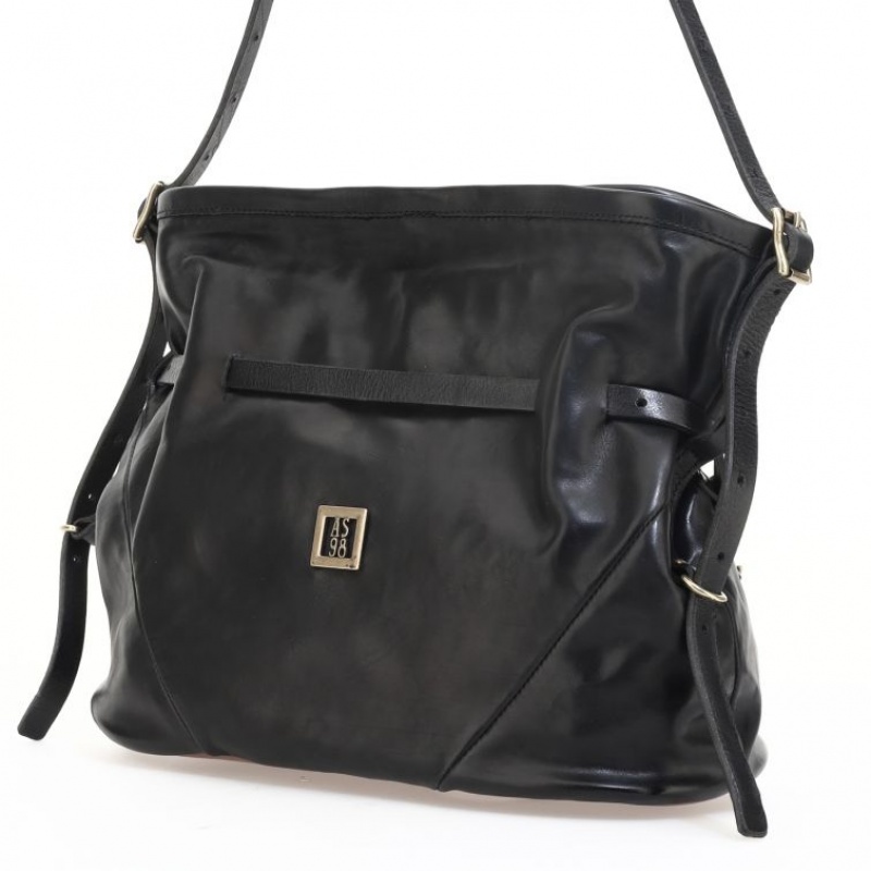 Black A.S.98 Lazise Women's Bags | CA-GCTNJ-9836