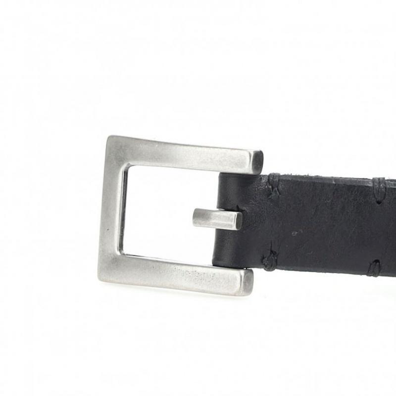 Black A.S.98 Lester Unisex Belts | CA-CKNQM-5973