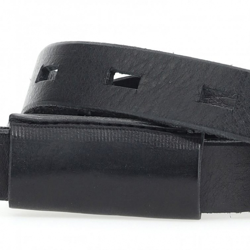 Black A.S.98 Lester Unisex Belts | CA-CKNQM-5973