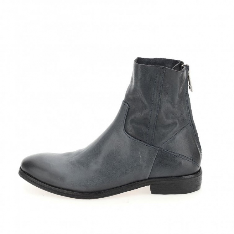 Black A.S.98 Mason Men's Ankle boots | CA-GULQD-9481