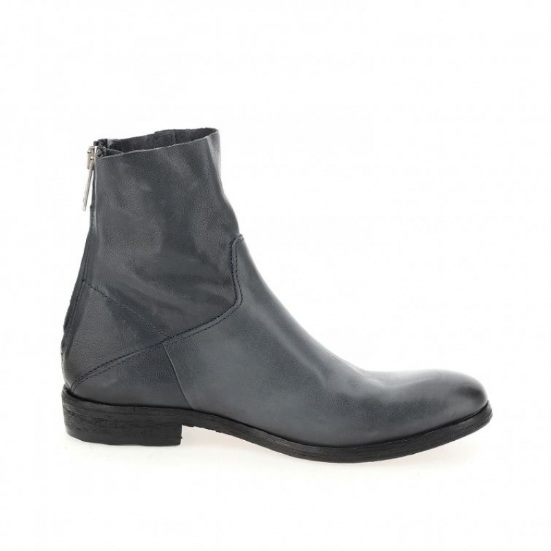 Black A.S.98 Mason Men's Ankle boots | CA-GULQD-9481