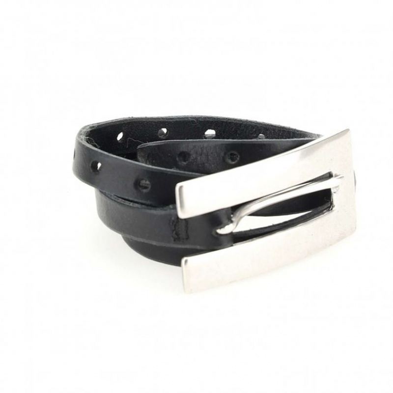 Black A.S.98 Merv Unisex Belts | CA-CJXAR-7195