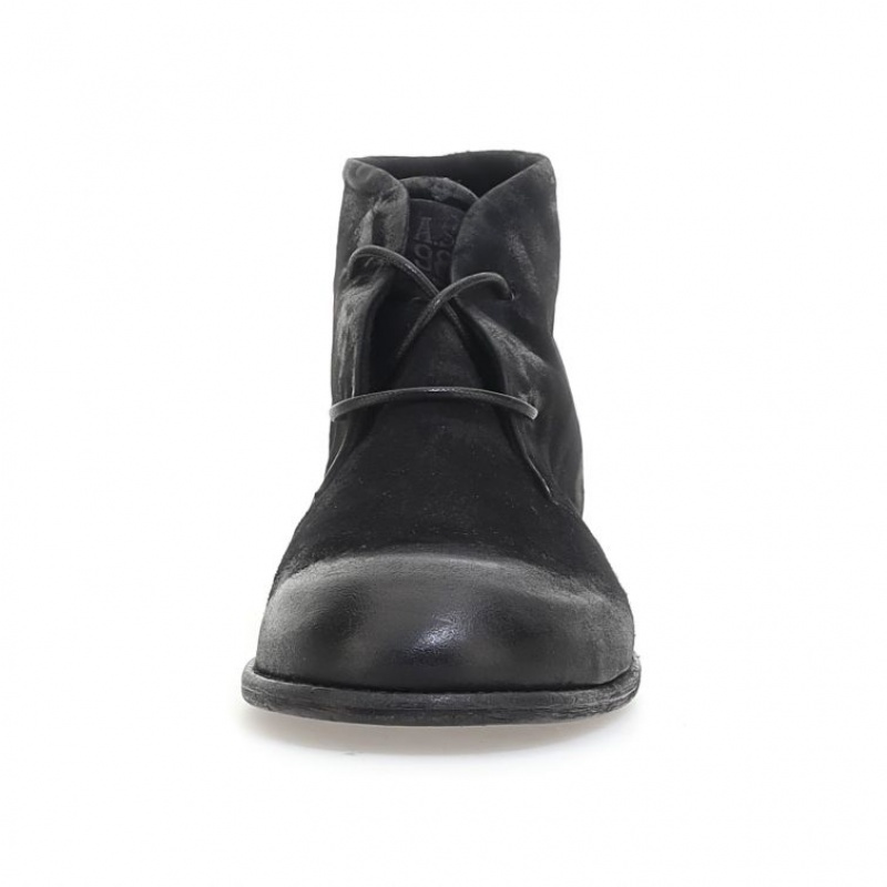 Black A.S.98 Oswin Men's Ankle boots | CA-NQJLF-7395