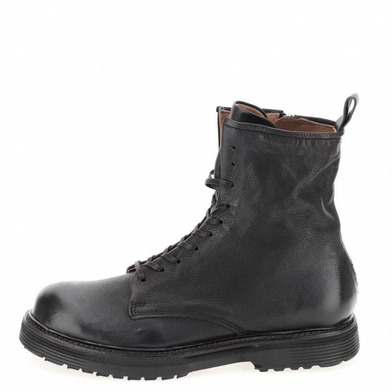 Black A.S.98 Repunk Men's Ankle boots | CA-VECKL-4192