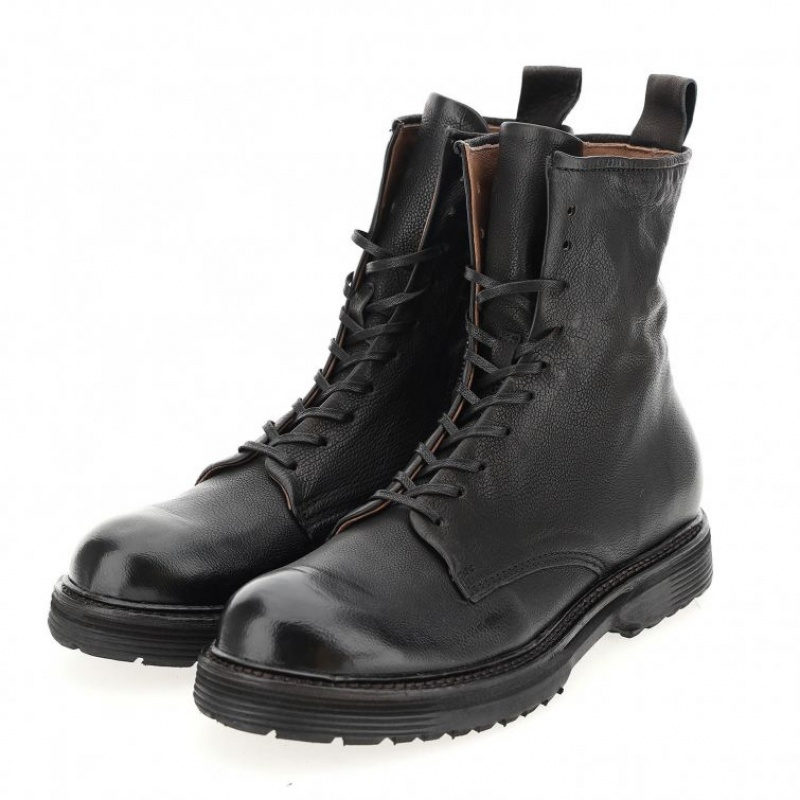 Black A.S.98 Repunk Men\'s Ankle boots | CA-VECKL-4192