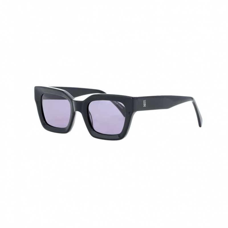 Black A.S.98 Ronnie Women's Sunglasses | CA-UVJFL-5291