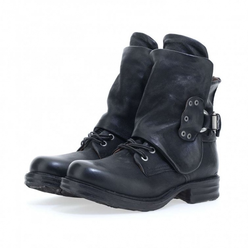 Black A.S.98 Saintec 259211 Women's Ankle boots | CA-FVRLT-4701