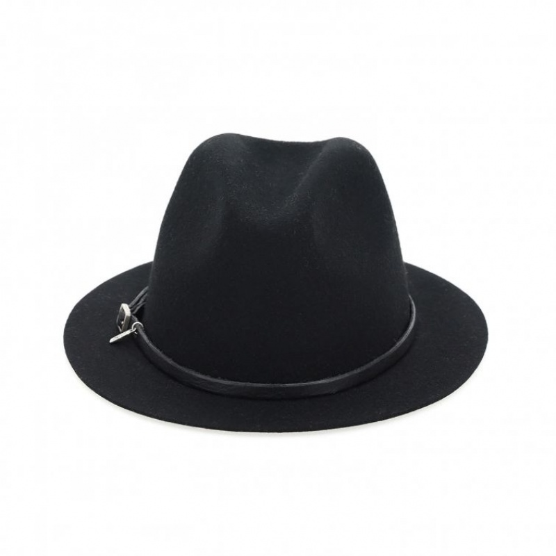 Black A.S.98 Sheryl Men's hats | CA-HZBCJ-4371