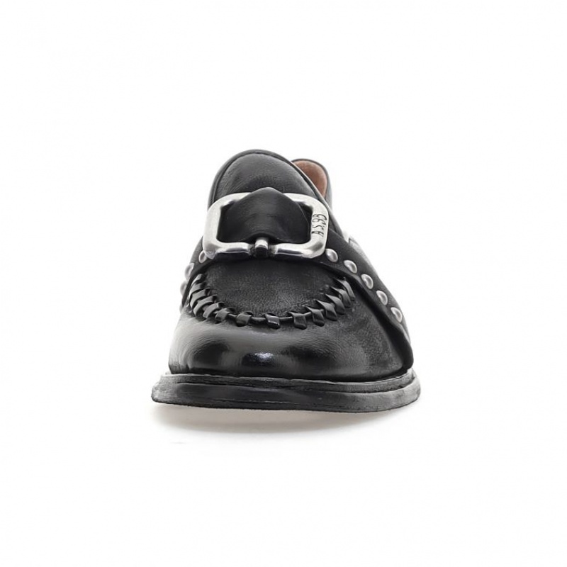 Black A.S.98 Tamika Women's flat shoes | CA-FOZQH-1748