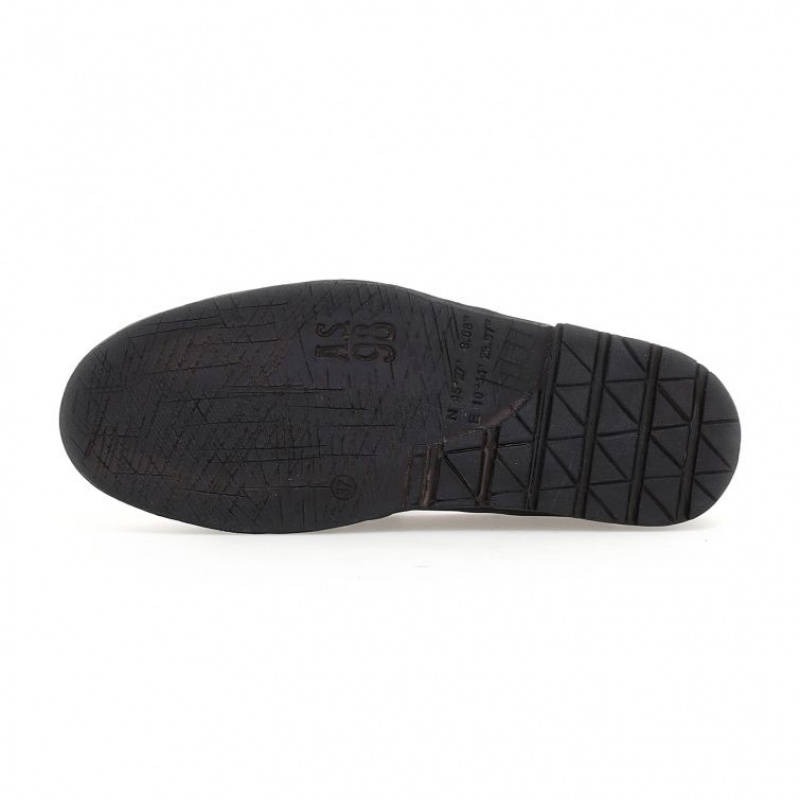 Black A.S.98 Tamika Women's flat shoes | CA-FOZQH-1748