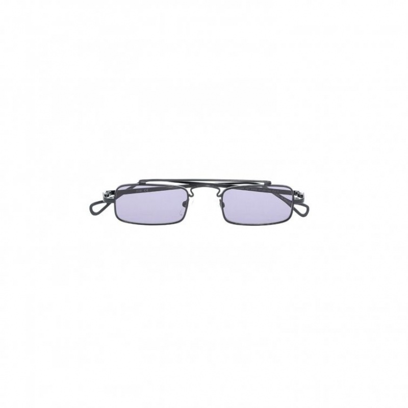 Black A.S.98 Taylor Men's Sunglasses | CA-MSADV-4316