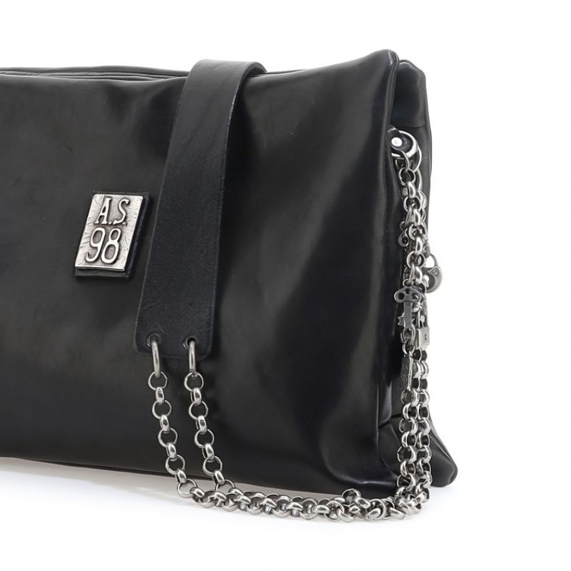 Black A.S.98 Tempesta Women's Bags | CA-XQYWM-1685