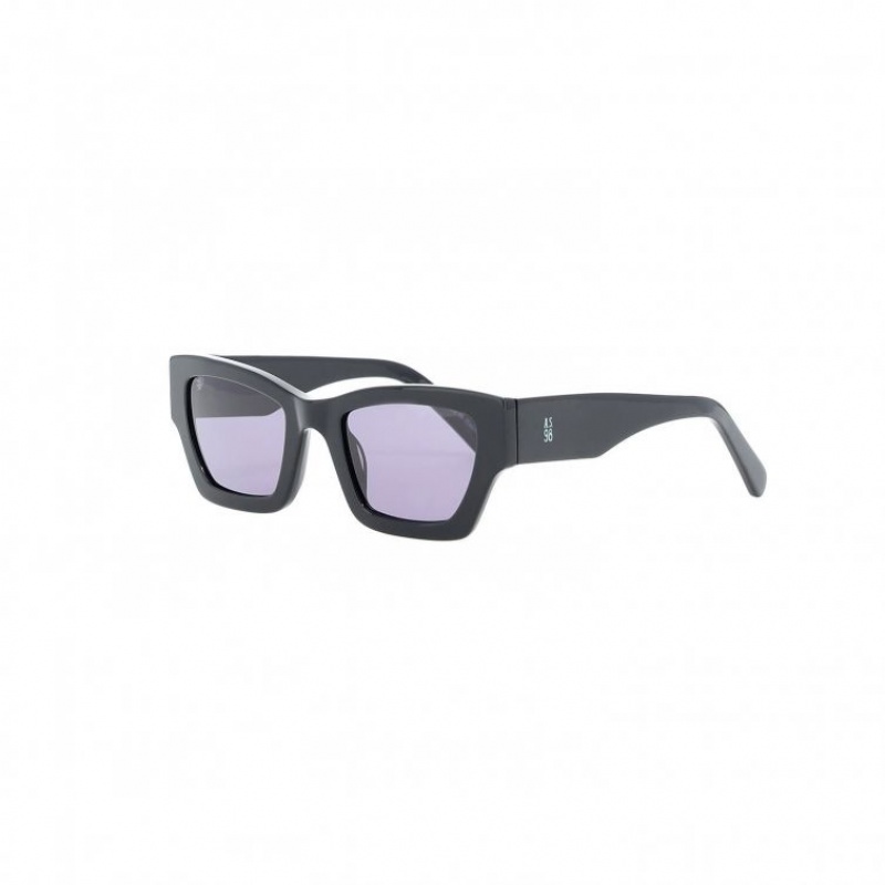 Black A.S.98 Till Women's Sunglasses | CA-LIYGB-0571