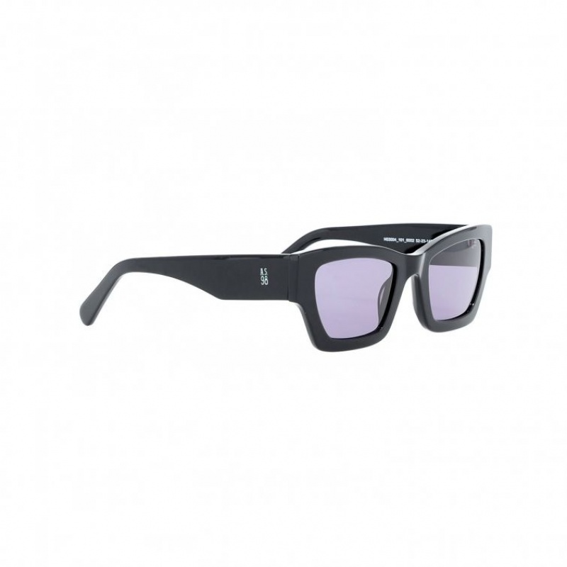 Black A.S.98 Till Women's Sunglasses | CA-LIYGB-0571