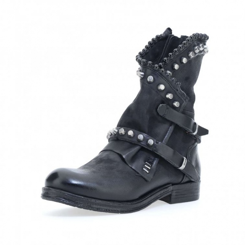 Black A.S.98 Verti 207239 Women's Ankle boots | CA-NTYEL-3217