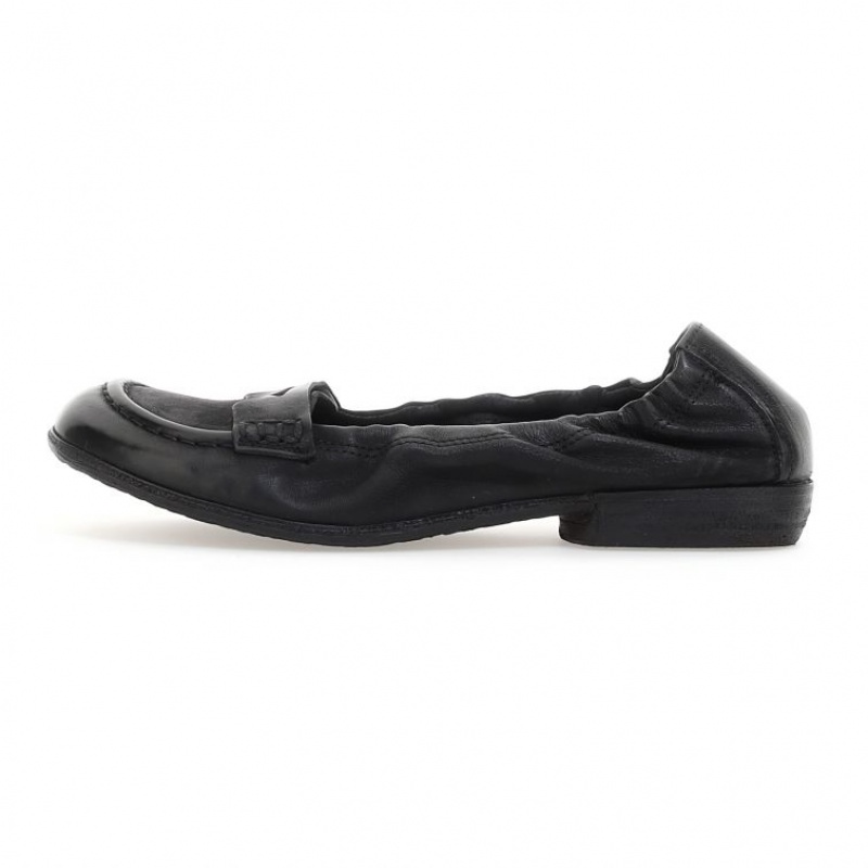 Black A.S.98 Zavia Women's flat shoes | CA-PBQRA-8436