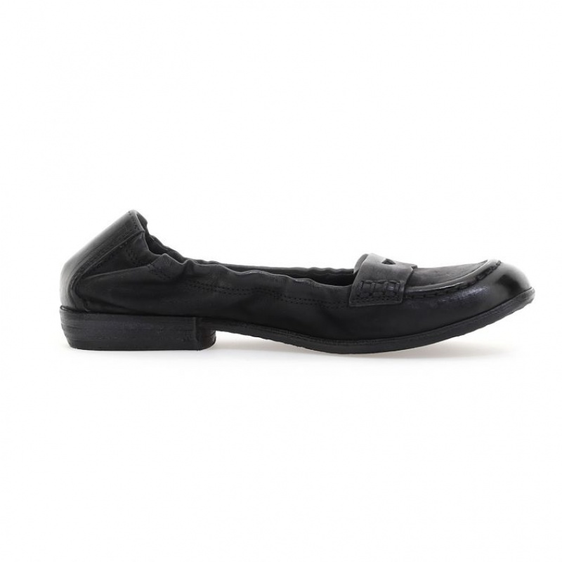 Black A.S.98 Zavia Women's flat shoes | CA-PBQRA-8436