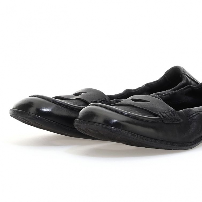 Black A.S.98 Zavia Women's flat shoes | CA-PBQRA-8436