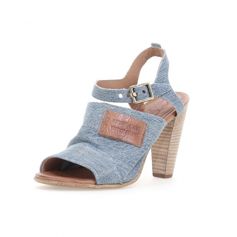 Blue A.S.98 Clarise Women's Sandals | CA-FYQKG-2047