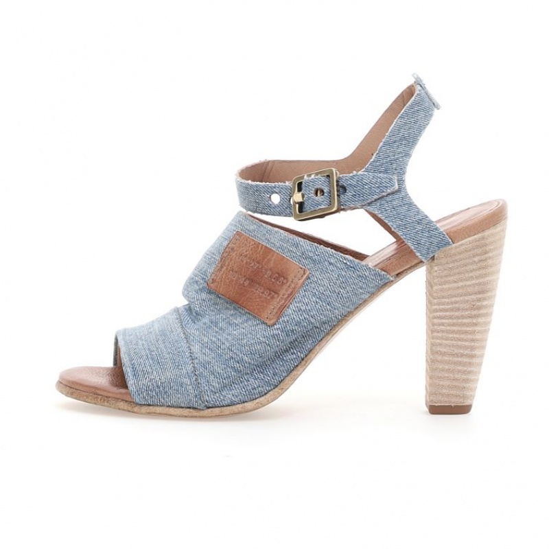 Blue A.S.98 Clarise Women's Sandals | CA-FYQKG-2047