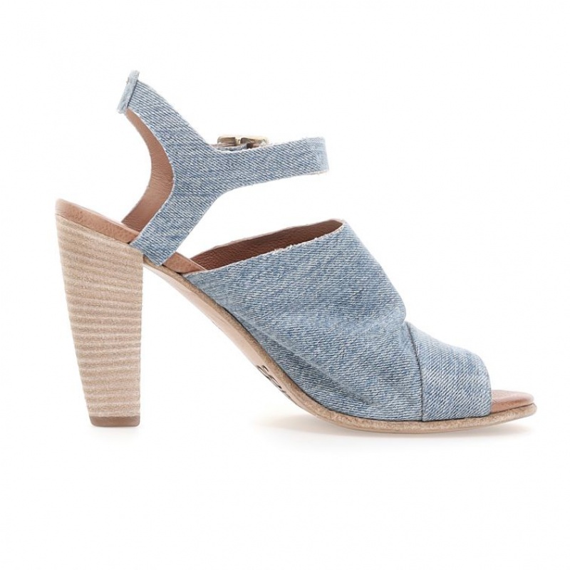 Blue A.S.98 Clarise Women's Sandals | CA-FYQKG-2047