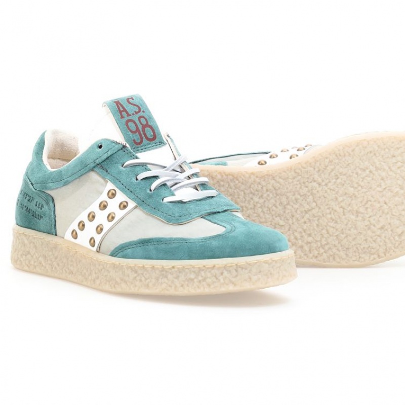 Blue A.S.98 Roxy Women's Sneakers | CA-BYZET-1795