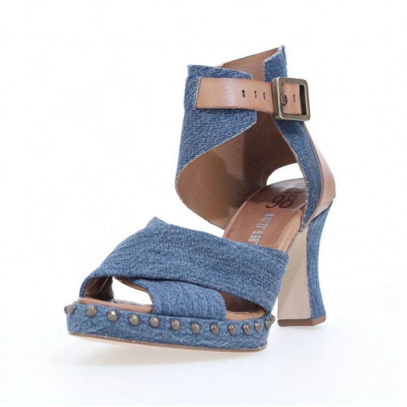 Blue A.S.98 Voni Women's Sandals | CA-DLUVN-0418