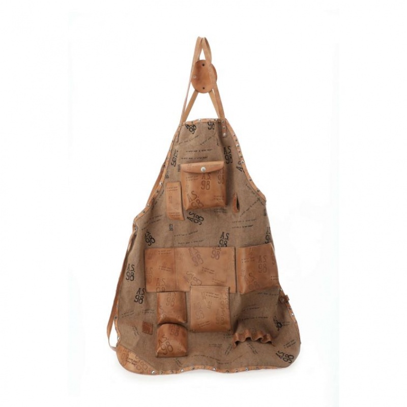 Brown A.S.98 Apron Gib Unisex Bags | CA-GUMWP-8943