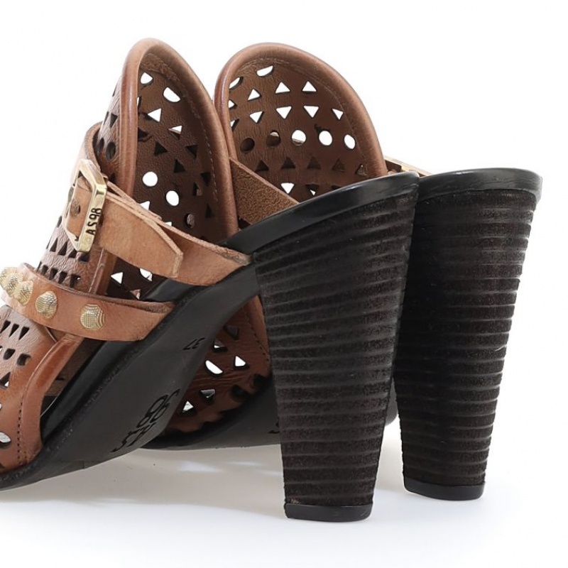 Brown A.S.98 Barbra Women's Sandals | CA-FMZGT-2154