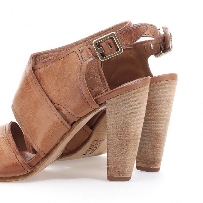 Brown A.S.98 Chastity Women's Sandals | CA-ANYTS-4896