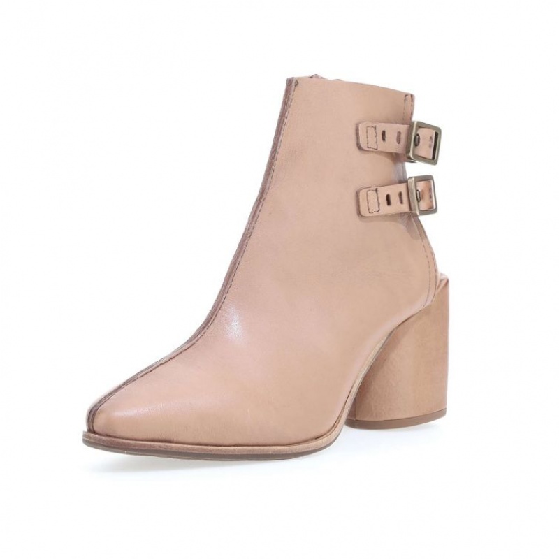 Brown A.S.98 Elmer Women's Ankle boots | CA-GEPZC-7390