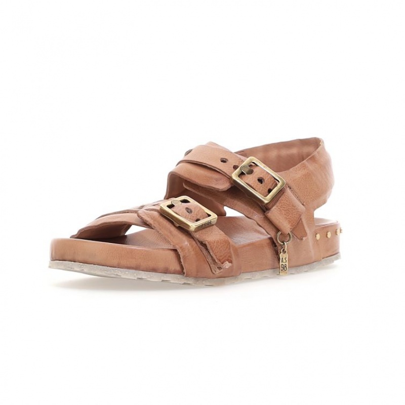 Brown A.S.98 Evelyn Women's Sandals | CA-DNWSA-3640