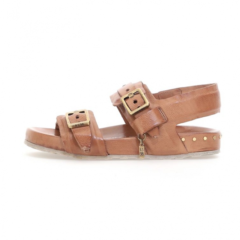 Brown A.S.98 Evelyn Women's Sandals | CA-DNWSA-3640