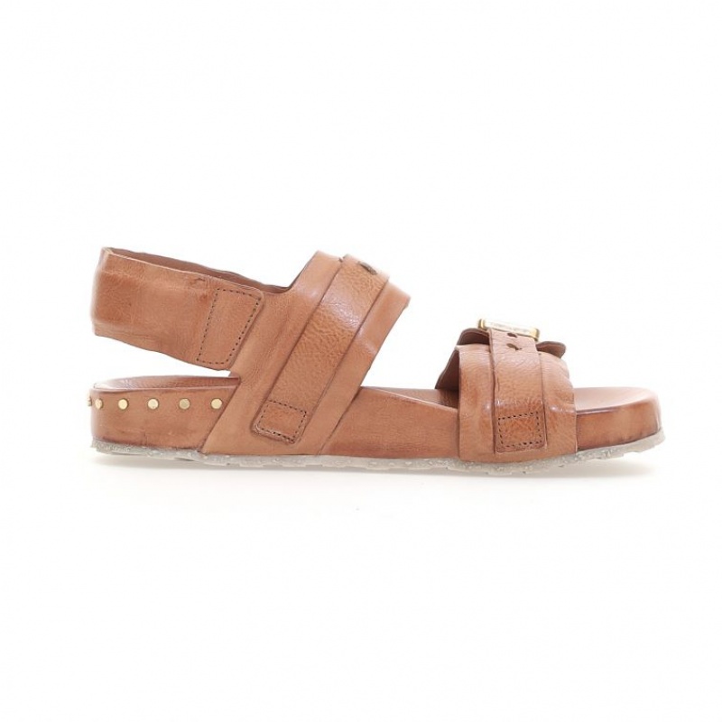 Brown A.S.98 Evelyn Women's Sandals | CA-DNWSA-3640