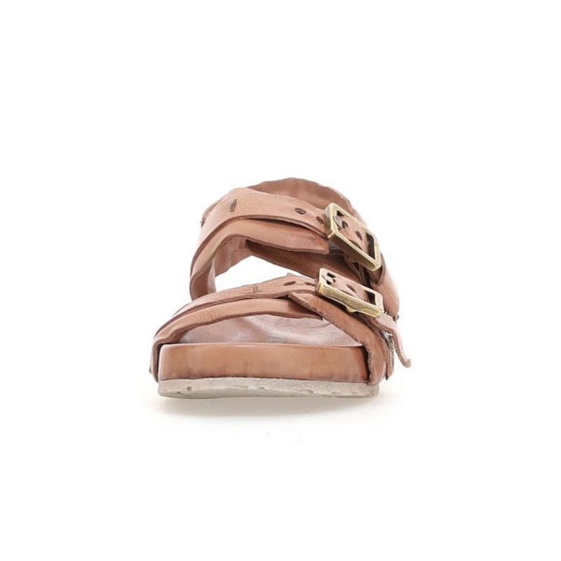 Brown A.S.98 Evelyn Women's Sandals | CA-DNWSA-3640