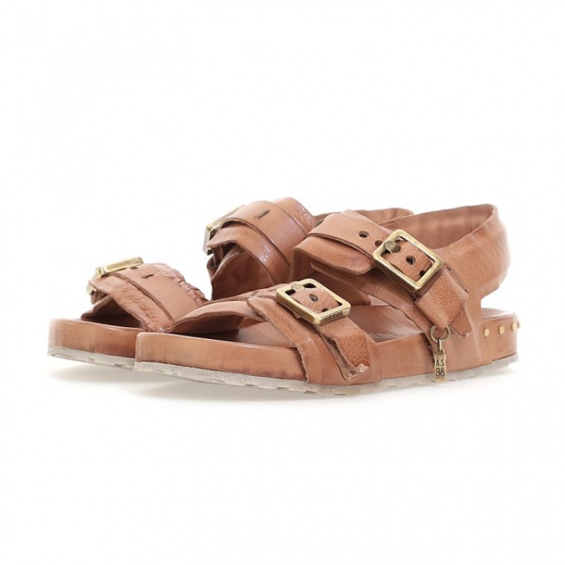 Brown A.S.98 Evelyn Women\'s Sandals | CA-DNWSA-3640