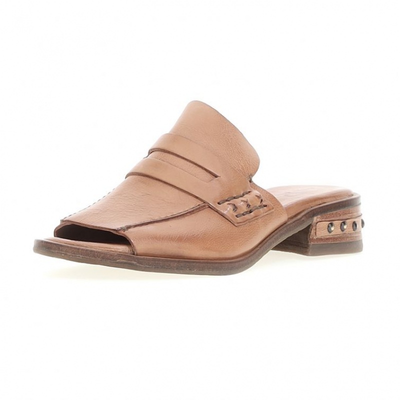 Brown A.S.98 Godfrey Women's Mules | CA-DZIHM-4273