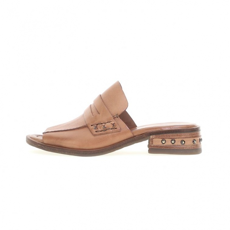 Brown A.S.98 Godfrey Women's Mules | CA-DZIHM-4273