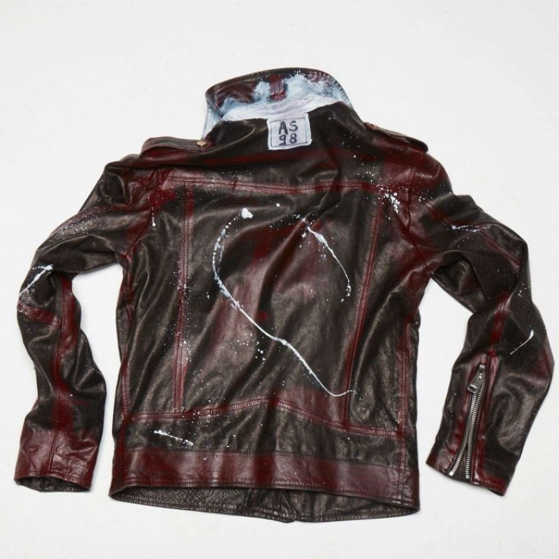 Brown A.S.98 Leather Jimmy Men's Jackets | CA-NZXSE-7453