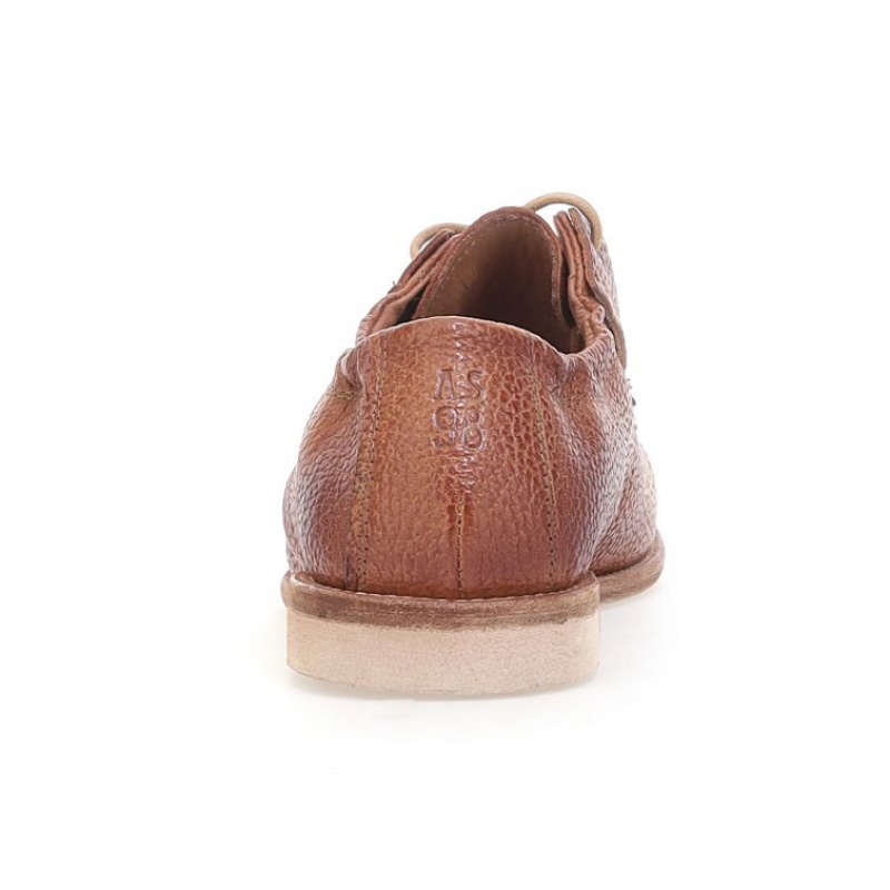 Brown A.S.98 Oberon Men's flat shoes | CA-TPHOY-9124