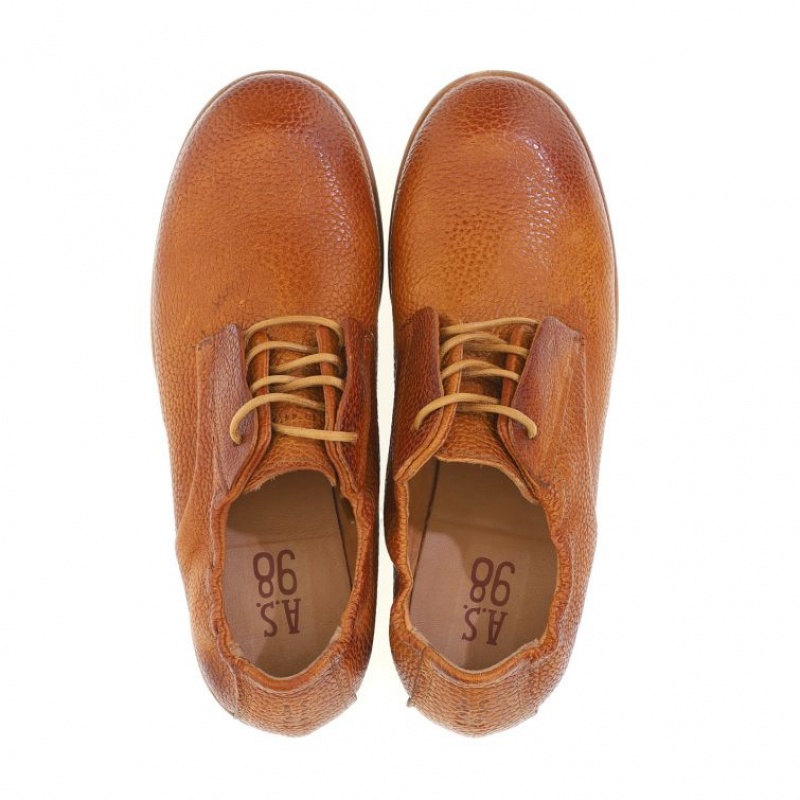 Brown A.S.98 Oberon Men's flat shoes | CA-TPHOY-9124