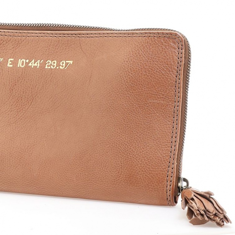 Brown A.S.98 Placida Unisex Wallets | CA-IXMKG-9856