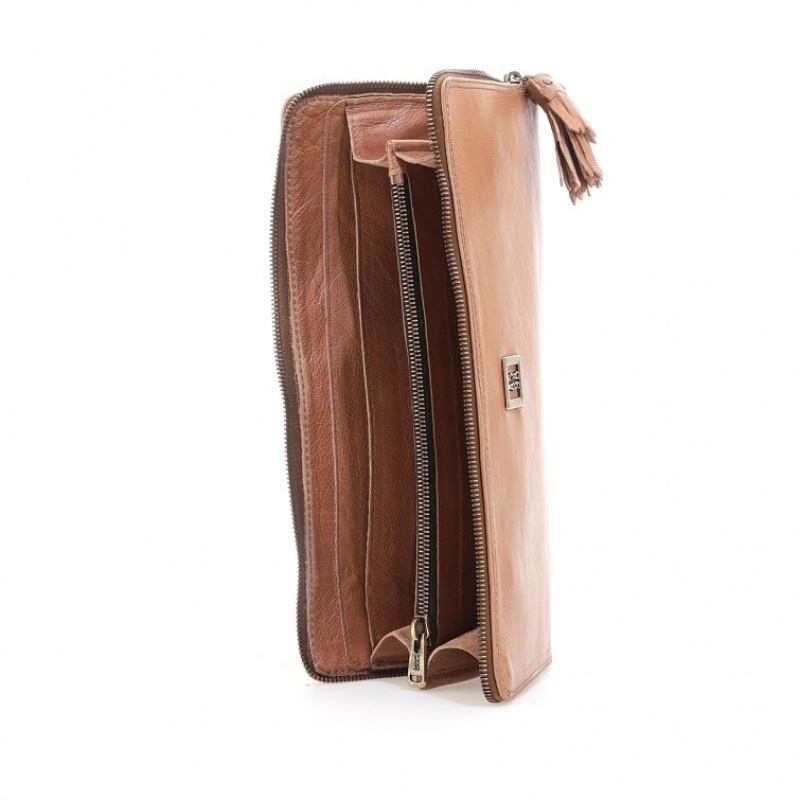 Brown A.S.98 Placida Unisex Wallets | CA-IXMKG-9856