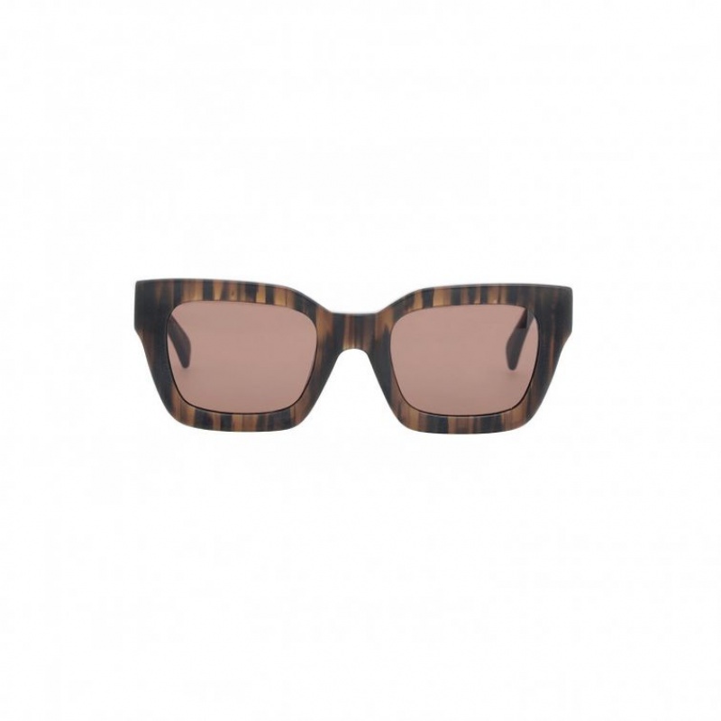 Brown A.S.98 Ronnie Men's Sunglasses | CA-MXILN-5491