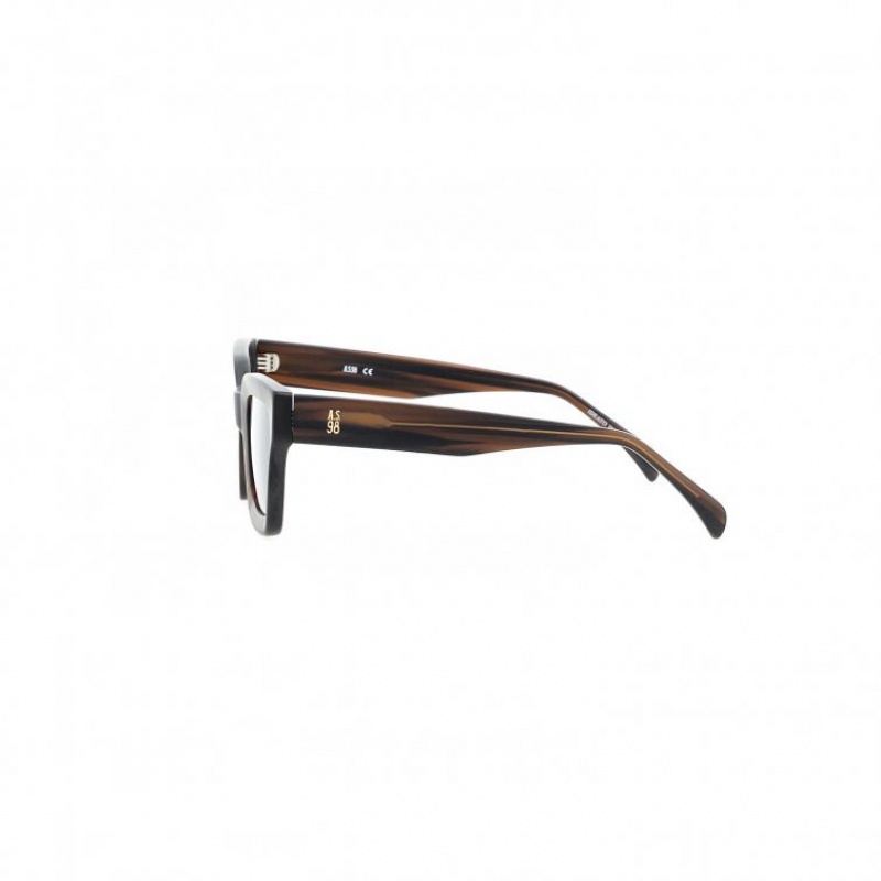 Brown A.S.98 Ronnie Men's Sunglasses | CA-MXILN-5491