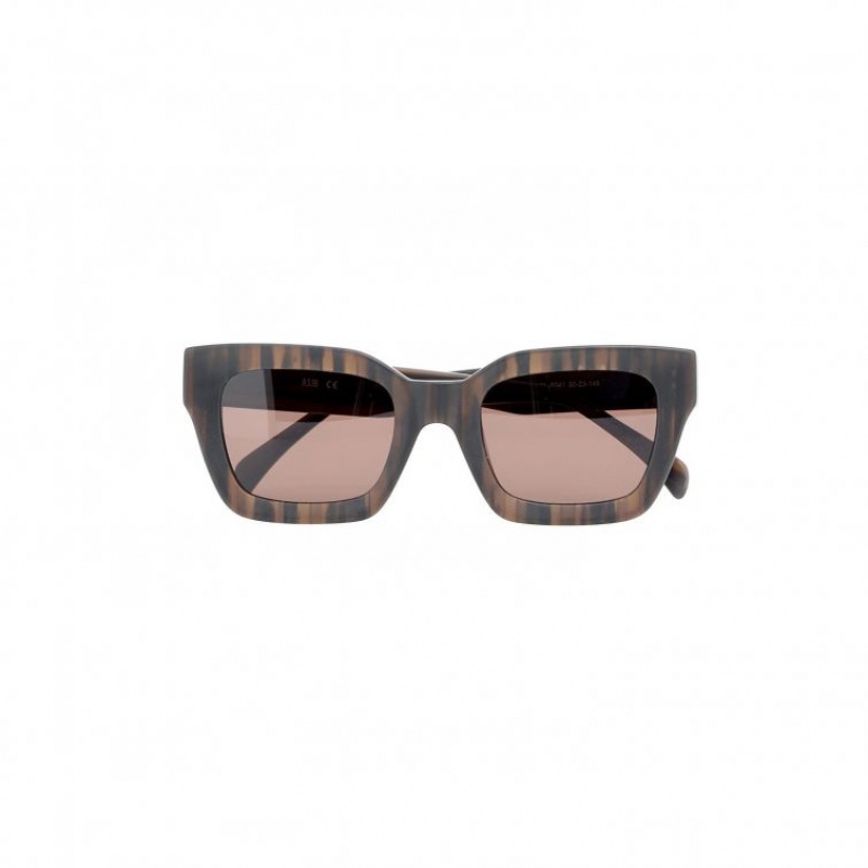 Brown A.S.98 Ronnie Men's Sunglasses | CA-MXILN-5491