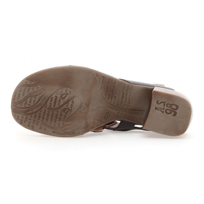 Chocolate A.S.98 Aislin Women's Sandals | CA-KHWYV-0512